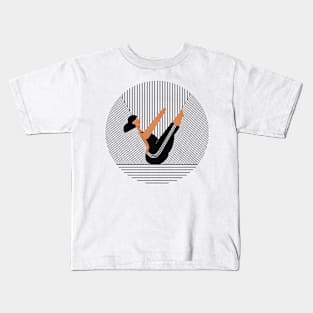 Stripes and balance Kids T-Shirt